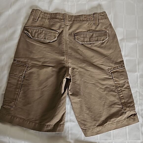 IZOD Men's Cargo Cotton Shorts Khaki Size 30 - Picture 3 of 16